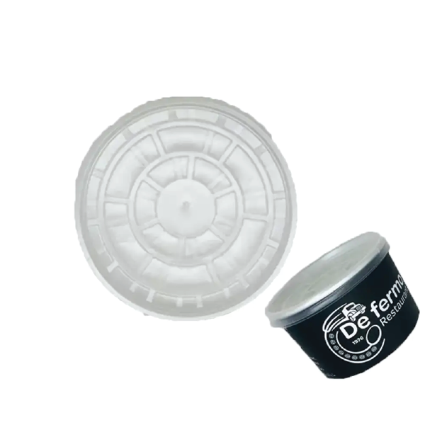 16 oz Plastik Çorba Kasesi Kapağı